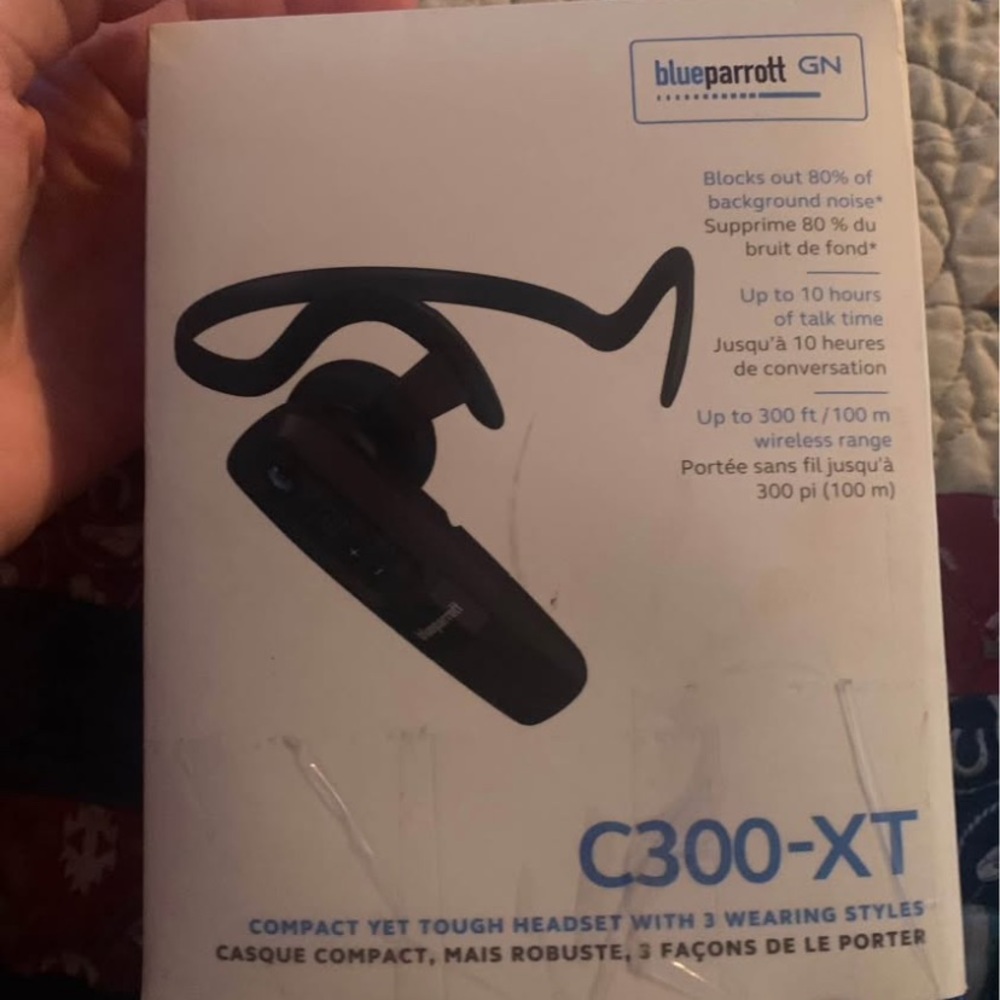 Parrot C300-XT Black Wireless Headset